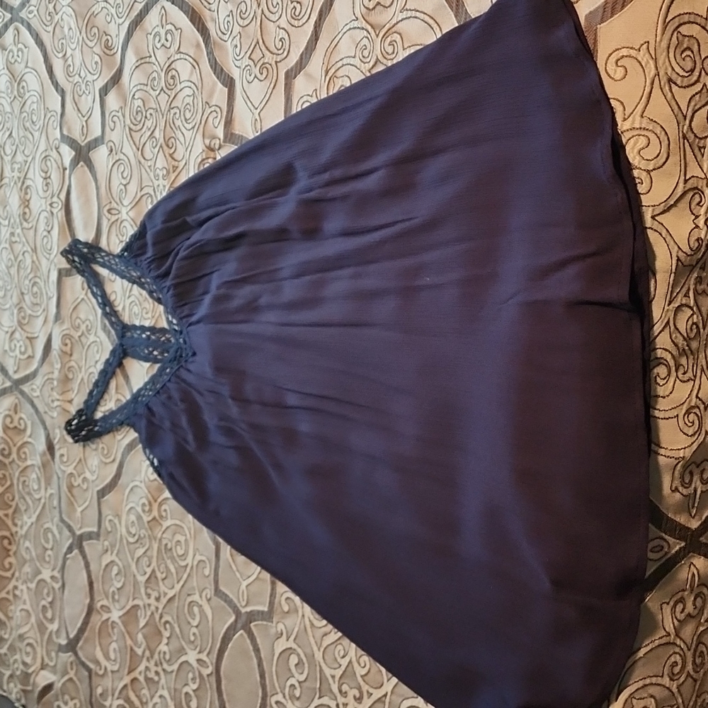 Navy blue dress